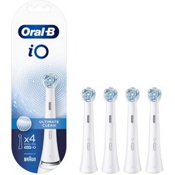 Brosse à Dents Rechange iO Ultimate Clean Blanc 4uts