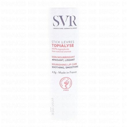 Topialyse - Stick Lèvres Soin Nourrissant Apaisant, Lissant 4.8g