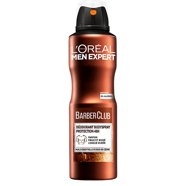 Men Expert BarberClub Déodorant Bodyspray Protection 48h 150ml