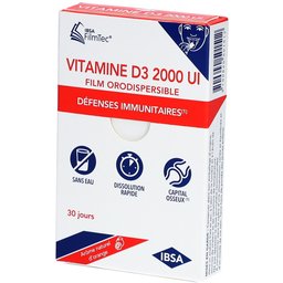 Vitamine D3 2000 UI Film orodispersible