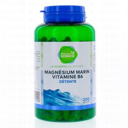 Détente - Magnésium Marin Vitamine B6 200 gélules