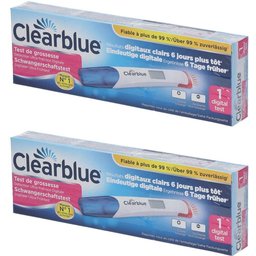 Clearblue® Test de Grossesse Détection Ultra Précoce Digital