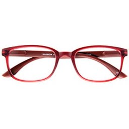 Rainbow Lunettes de Vue Rouge Foncé +1.50 1ut