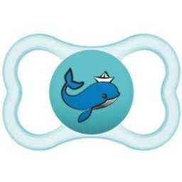 Sucette Symétrique Silicone Suprême Bleu A +16m 1pc