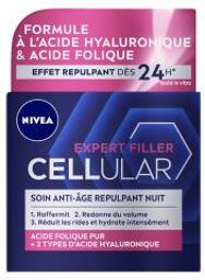 Cellular Expert Filler Soin de Nuit Anti-Âge Repulpant 50 ml - Pot 50 ml