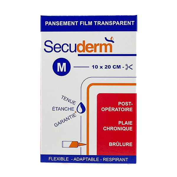 Taille M  pansement secondaire 100% étanche - 10*20cm