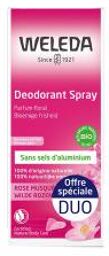 Duo Déodorant Spray Rose - 2 X 100 ml - Lot 2 x 100 ml