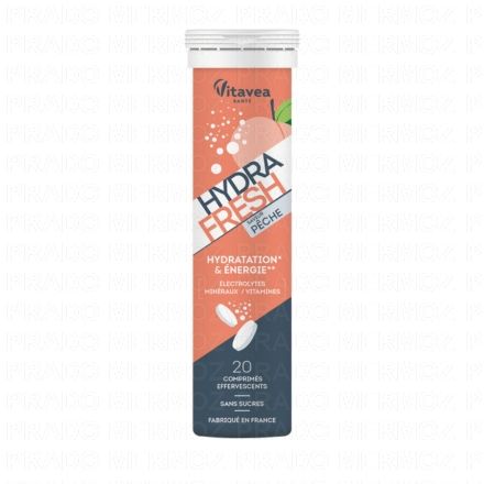 Hydrafresh Parfum Pêche x20 comprimés
