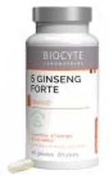 Longevity 5 Ginseng Forte Énergie 40 Gélules - Pot 40 gélules