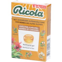 Ricola Bonbons herbes et caramel