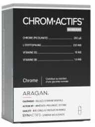 Synactifs ChromActifs® – Métabolisme - Tryptophane - 60 Gélules - Boîte 60 gélules