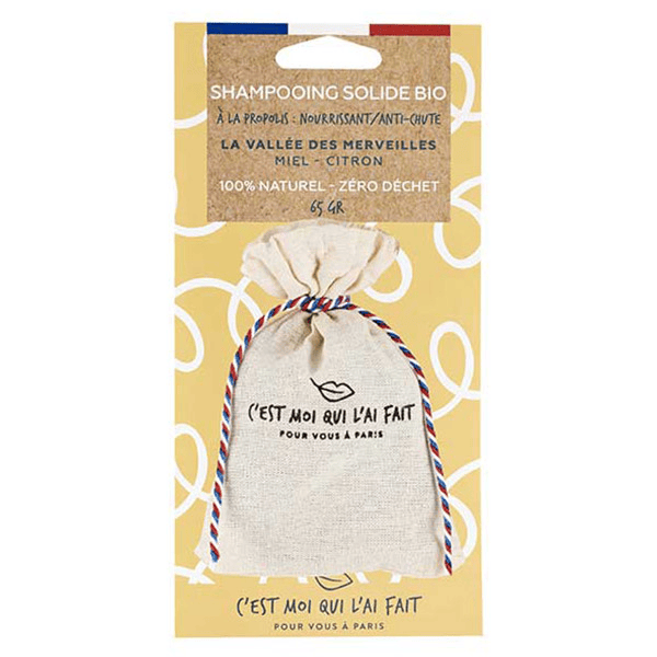 C'est Moi Qui l'ai Fait Shampooing Solide Nourissant Anti-Chute Bio 65g