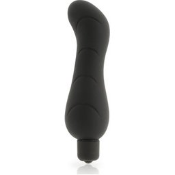 Vibrateur Silicone G-Spot Noir 1ut