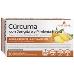 Cúrcuma con Jengibre y Pimienta Negra 30caps