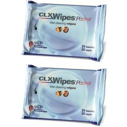 CLX Wipes® Pocket - Lingettes nettoyantes humides pour chiens et chats