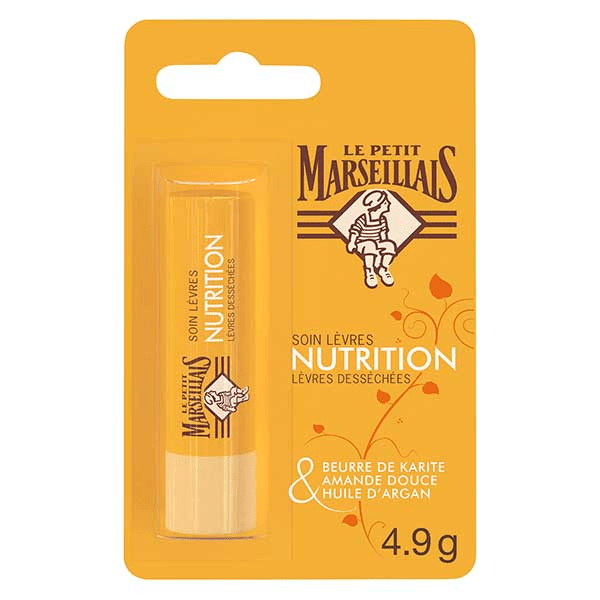 Soin Lèvres Nutrition Karité, Amande Douce et Argan 4,9g