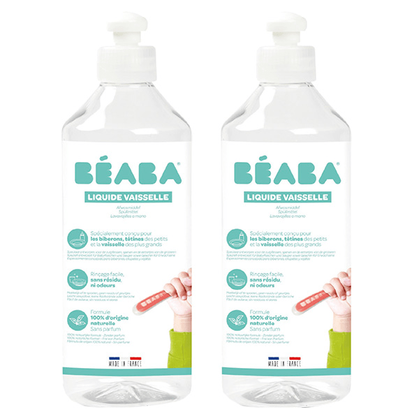 Nettoyants Liquide Vaisselle Sans Parfum Lot de 2 x 500ml