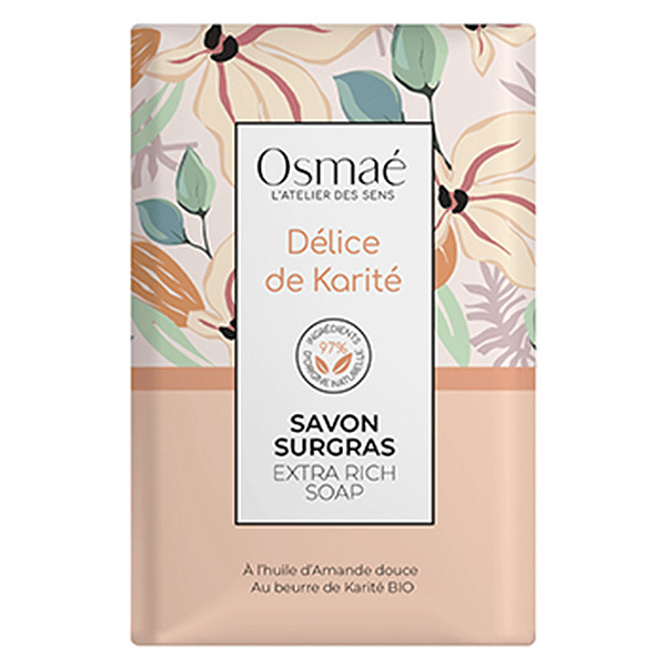 OSMAE Savon surgras délice de karité pain 200g