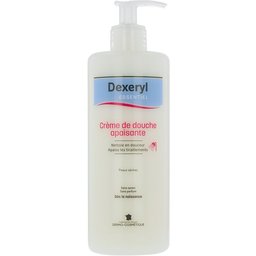 Essentiel crème de douche apaisante 500ml, peaux sèches, sans savon, sans parfum, dès la naissance.