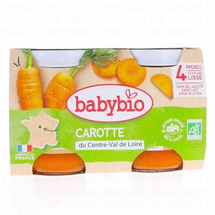 Légumes - Petits pots carotte dès 4 mois 2x130g