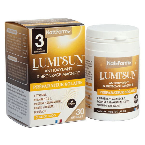 Lumi'Sun Préparateur Solaire 30 gélules