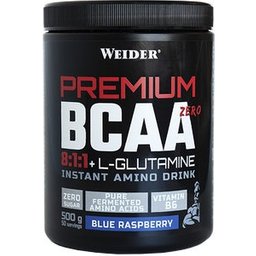 Premium BCAA 8:1:1 + L-Glutamine Framboise Bleue 500g