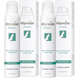 Allpresan® diabetic Original Schaum-Creme Intensiv Peau très sèche à crevassée