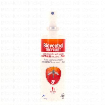 BIOVECTROL tropiques lotion anti-insectes flacon spray 75ml