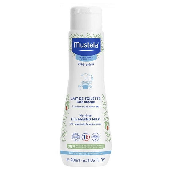 Bain et Toilette Lait Sans Rinçage 200ml