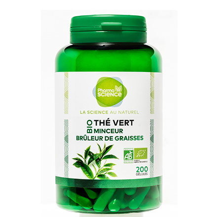 Minceur - Thé Vert Bio 200 gélules