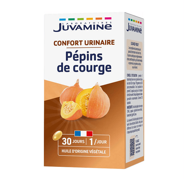 Confort Urinaire Pépins de Courge 30 capsules