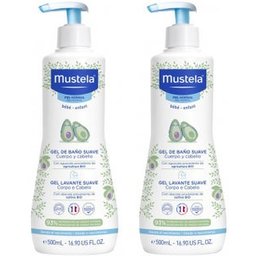 Gel de Bain Doux Double 2x500ml