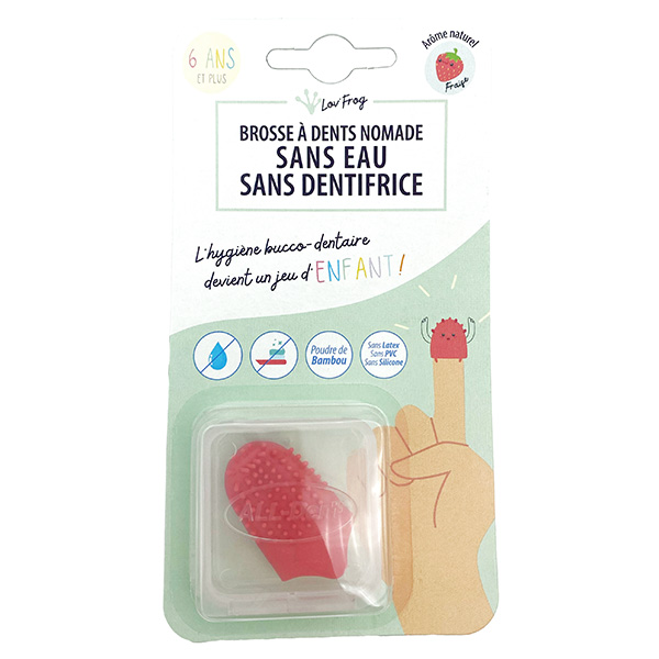 Brosse à Dents Nomade Enfant Bambou & Fraise