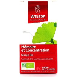 Les Extraits de Plantes Bio Mémoire et Concentration Ginkgo Bio 60ml