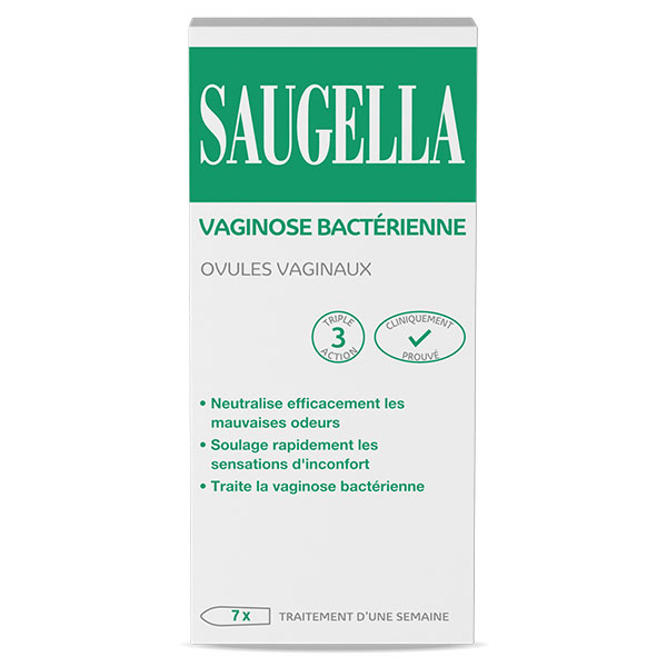 Triple effet Traitement Vaginose Bactérienne Ovules 7 Ovules Vaginaux