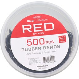 Rubber Bands Black Medium 500uts