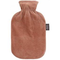 Bouillotte à Eau Housse Velours Douce Braun 2L
