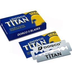 Dorco Titan Lames à Double Tranchant 5uts