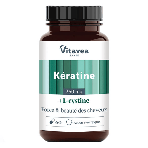 Les Essentiels Kératine Force et Beauté des Cheveux - 60 gélules
