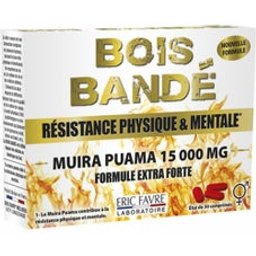 Bois Bandé Résistance Physique & Mentale 30 Comprimés