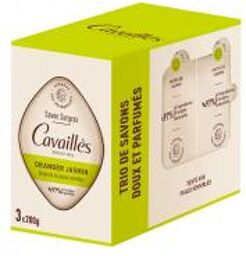 Savon Surgras Oranger Jasmin 3 x 200 gr - Lot Boites avec 3 savons de 200gr