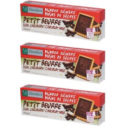 Damhert Tagatesse® Petit beurre Chocolat noir sans sucre