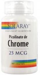 Picolinate de Chrome - 100 Comp. - Pot 100 Comprimés
