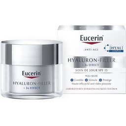 Eucerin® Hyaluron-Filler + 3x Effect Soin de Jour SPF 15 Anti-Âge