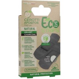 Eco Strips Natural Apósito Negro 7x2cm 20uds