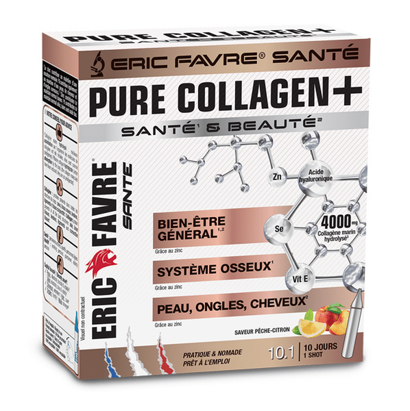 Beauté Pure Collagen+ Pêche Citron 10 unicadoses