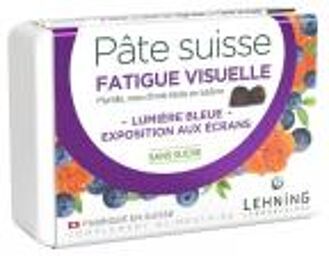 Pâte Suisse Fatigue Visuelle - Boîte 40 gommes