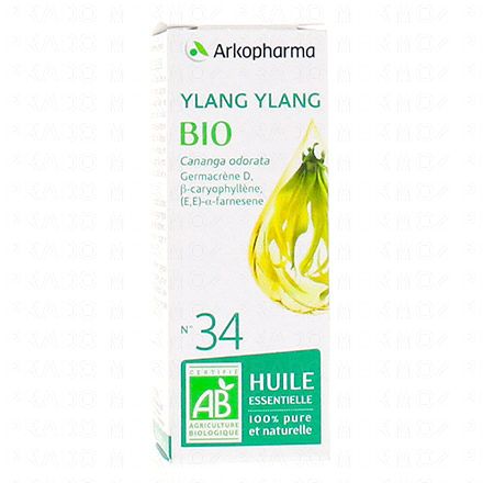 Arkoessentiel - Huile essentielle d'Ylang Ylang N°34 Bio flacon 5ml