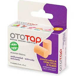 Bouchons d'oreilles OtoTap mousse 6 pcs