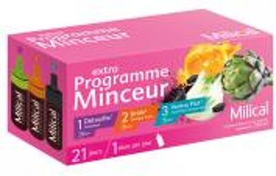 Extra Programme Minceur 21 Doses - Boîte 21 doses de 10 ml